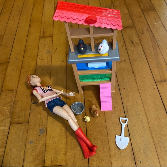 Barbie Toys Barbie Chicken Farmer Doll And Playset Poshmark